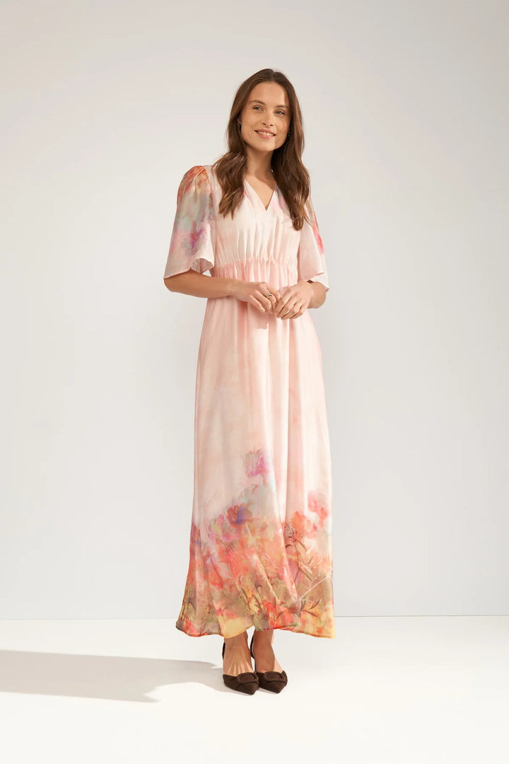 Numph Nulove SS Dress | Mangano Calcite