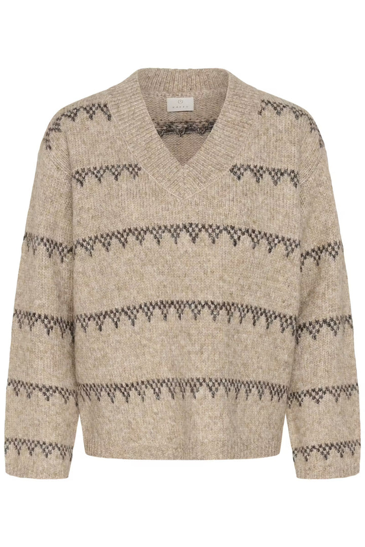 Kaffe Kasinora Desert Taupe Pullover