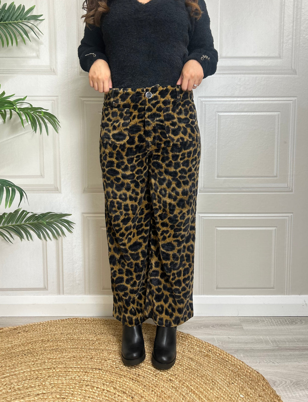Traffic People Jilly Leopard Trouser