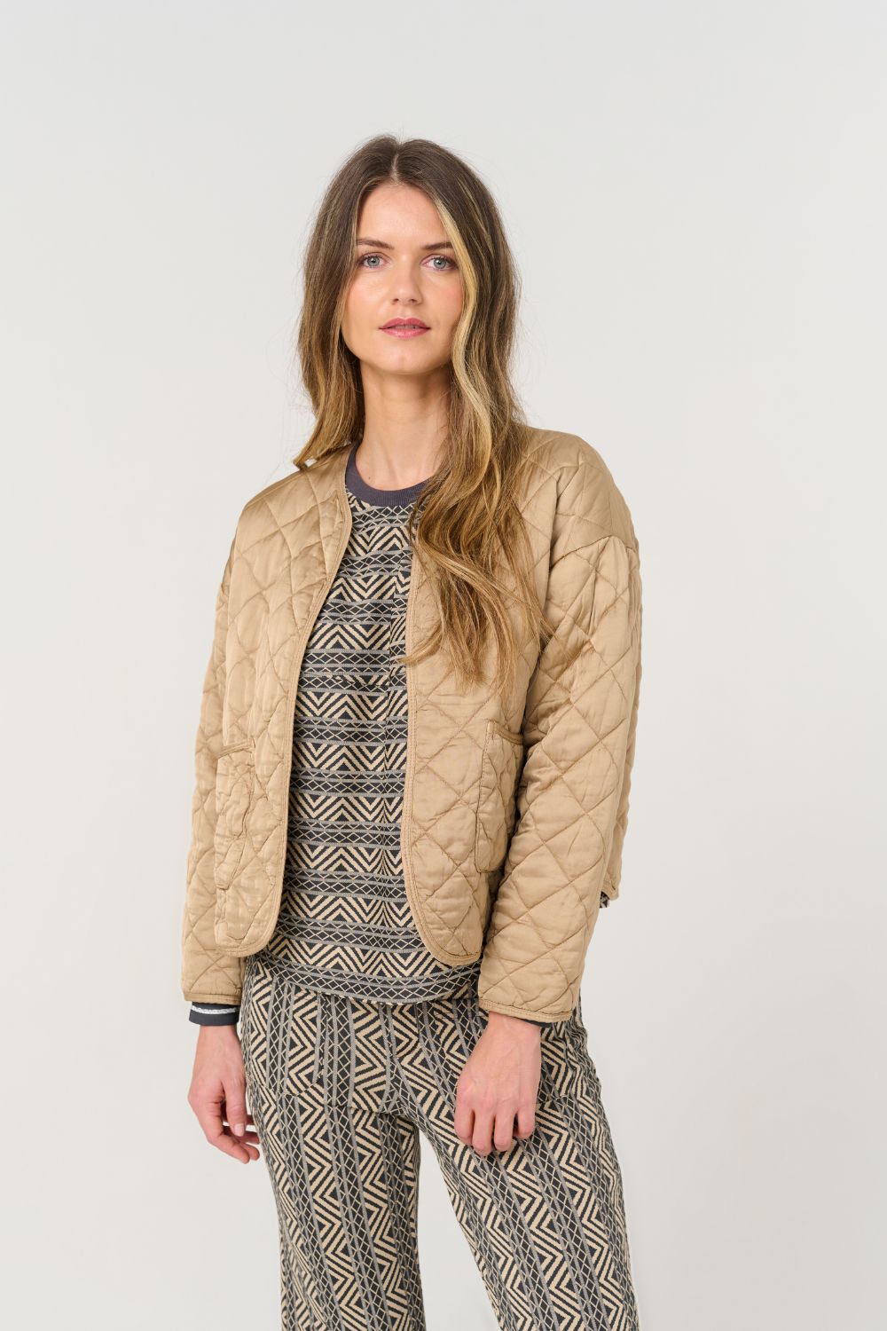 Costa Mani Golden Sand Bubble Jacket