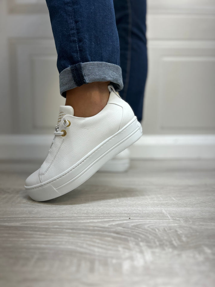 Paul Green Off White Maincalf White/Gold