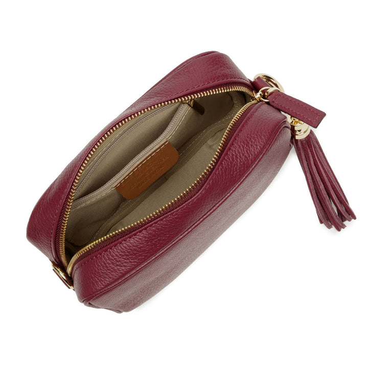 Elie Beaumont Crossbody Bag | Wine