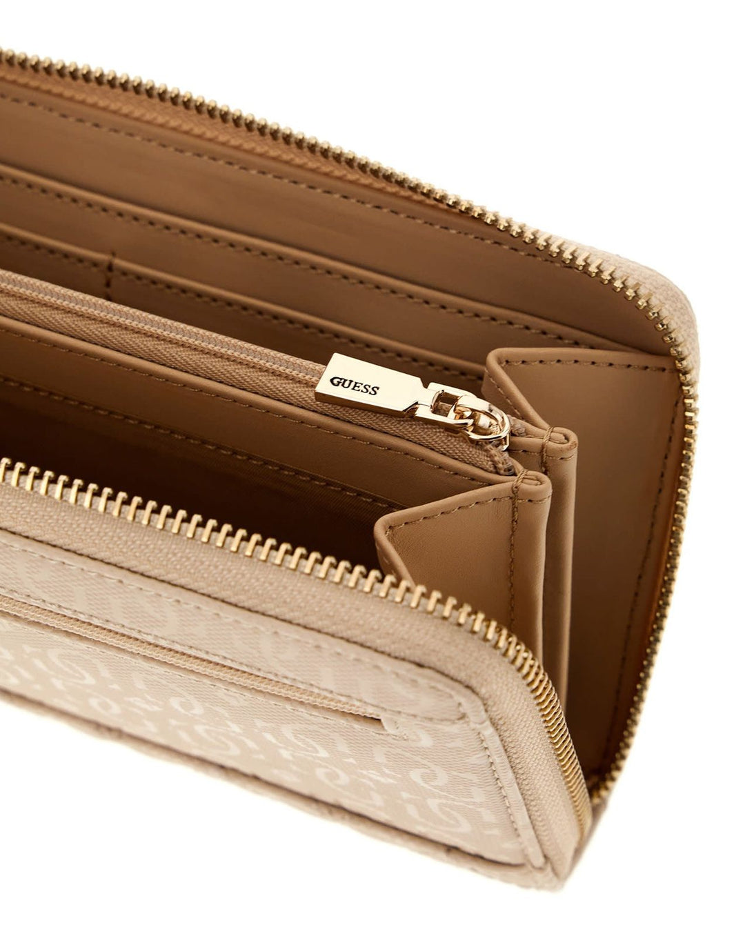 Guess Stacey SLG Light Beige Large Purse