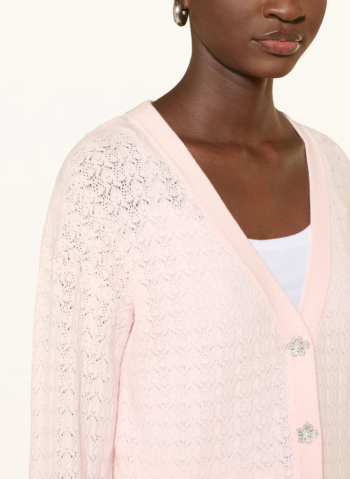 Guess Nina Pink Knitted Cardi