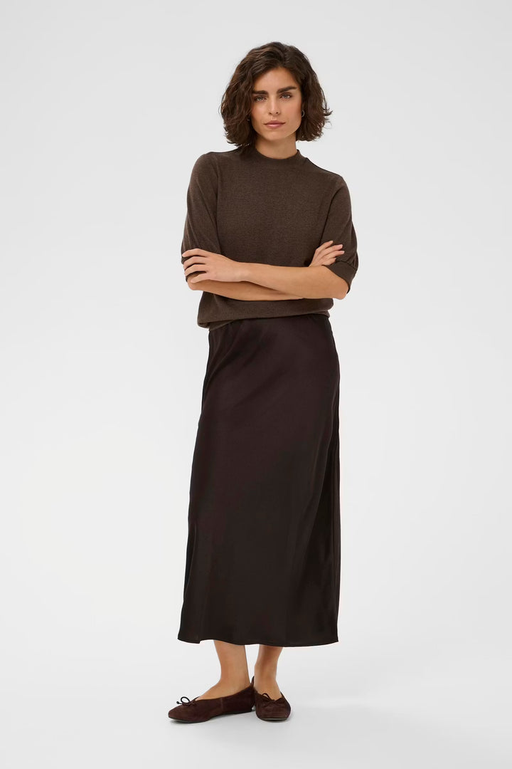 Kaffe Kalotte Skirt | Coffee Bean