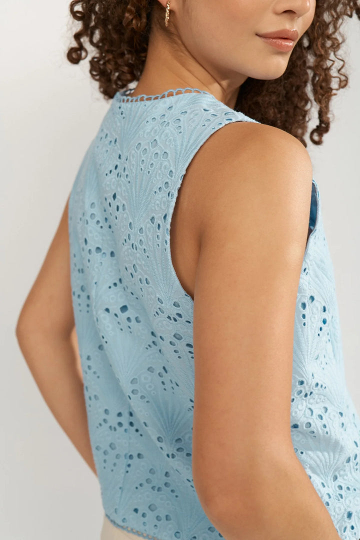 Numph Numaya Placid Blue Vest