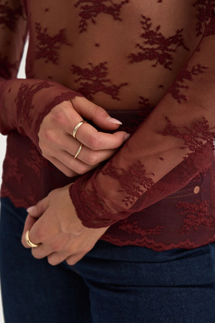 Numph Nunatalia Blouse | Syrah