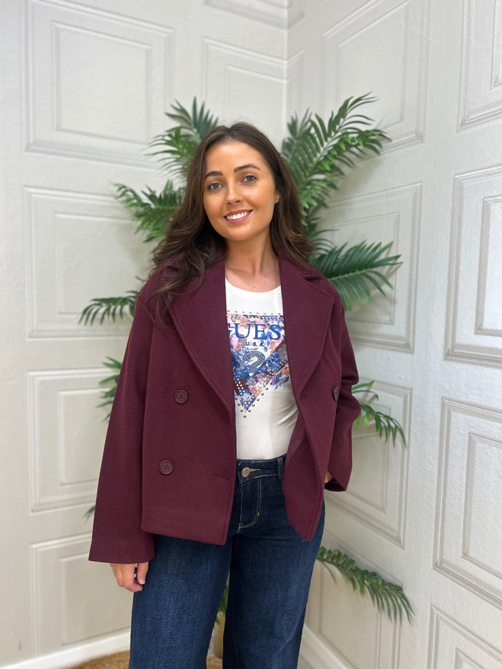 Tiffosi Navy_2 Burgundy Jacket
