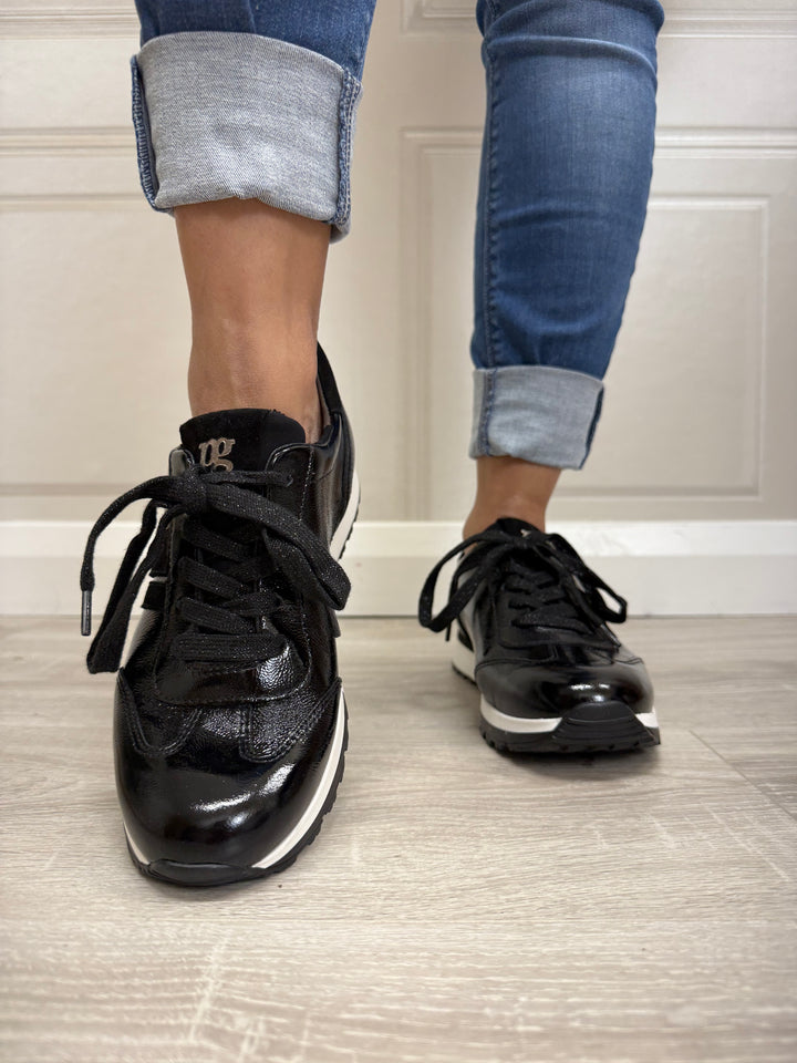 Paul Green Knautschlack Black Runner