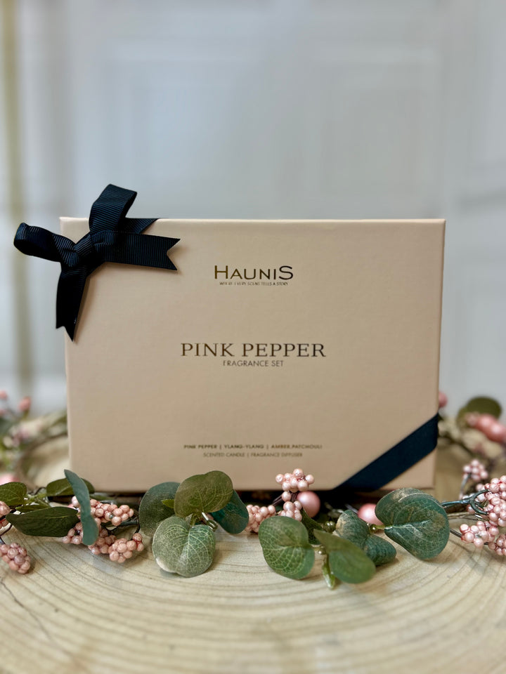 Haunis Pink Pepper Fragrance Set