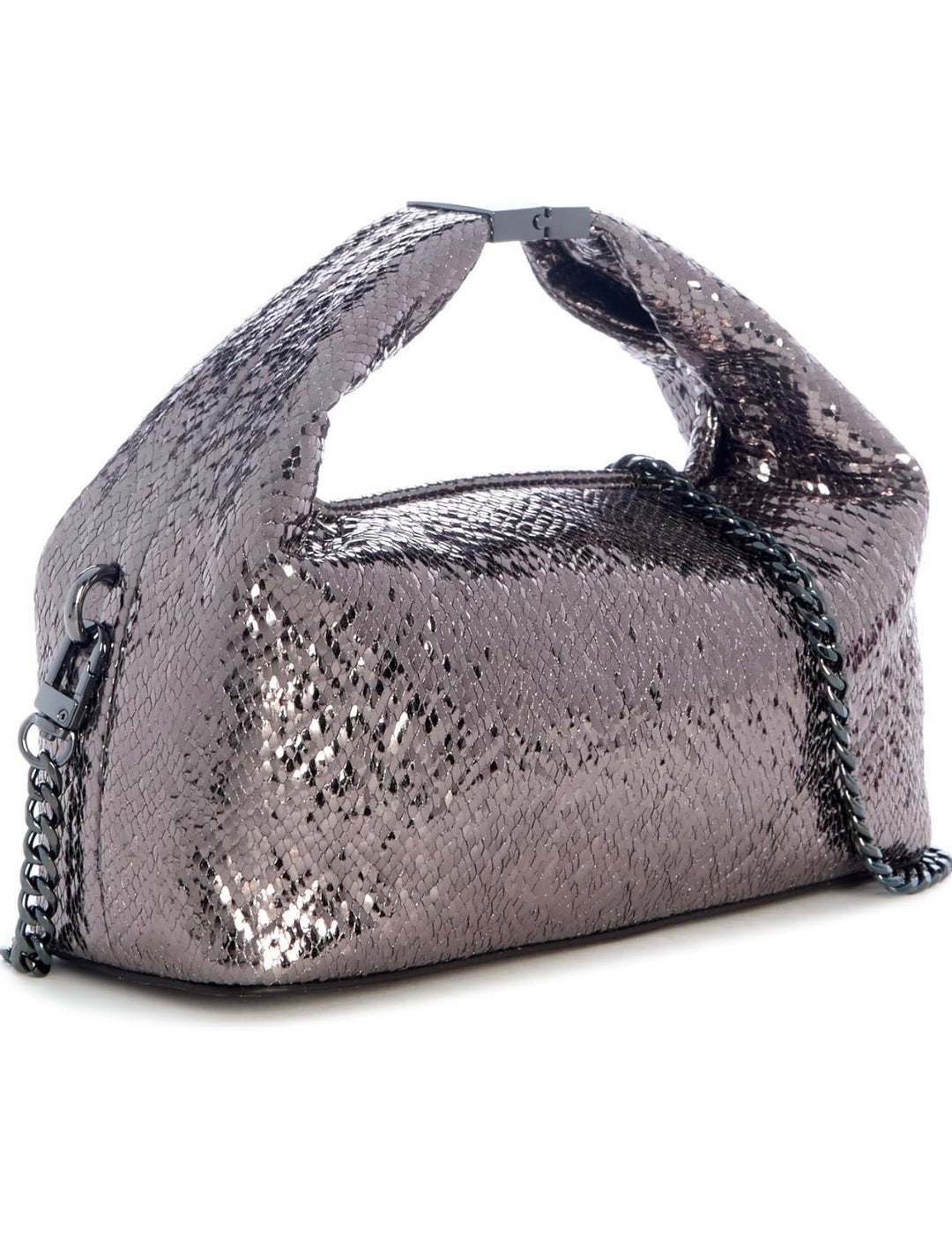 Guess Pewter Jewels Mini Handbag