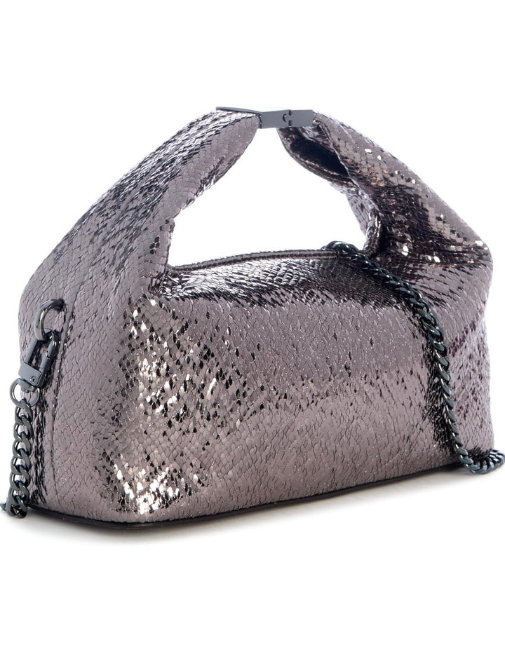 Guess Pewter Jewels Mini Handbag