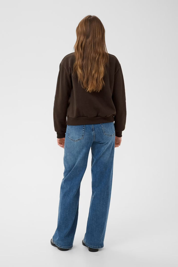 Kaffe Karoseanne Coffee Bean Sweatshirt