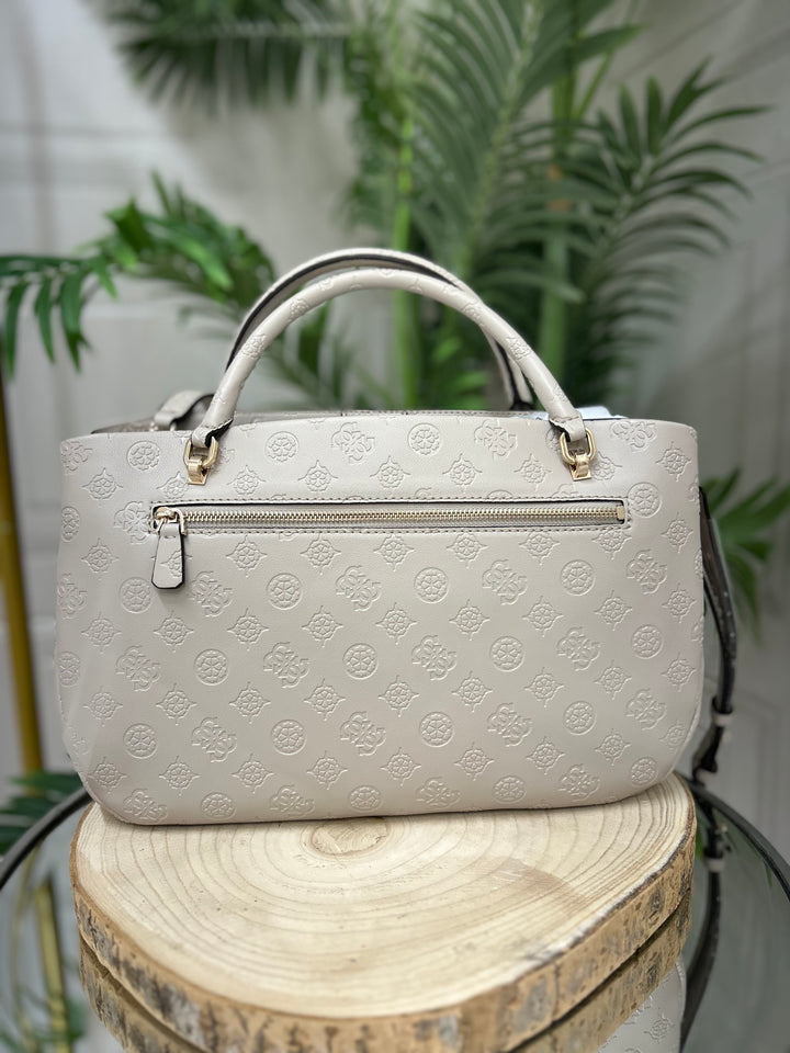 Guess Carmella Bone Logo Girlfriend Handbag