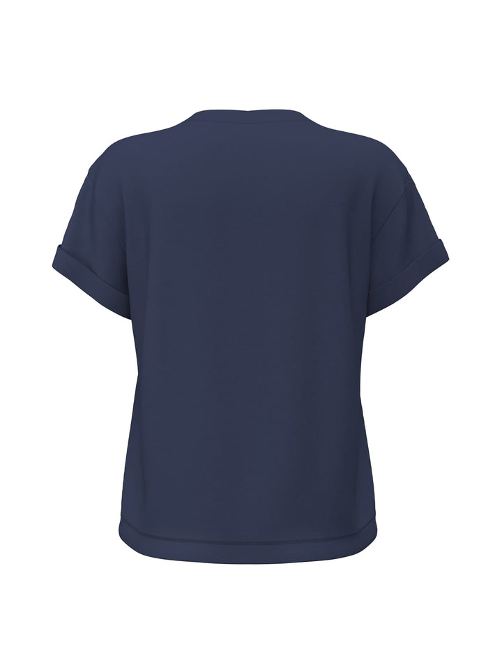 Guess 4G Logo Rhinestone Navy Degrade Tee
