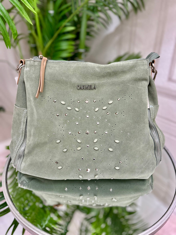 Carmela B.C Kaki Handbag | 186204