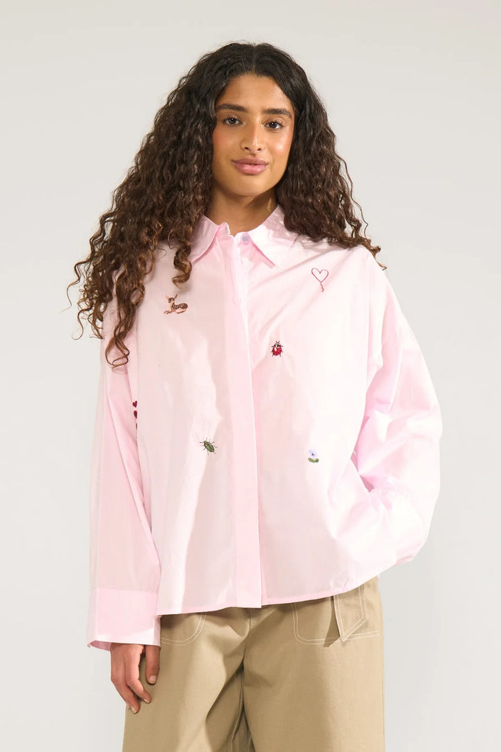 Numph Nutenja Shirt | Pink Lady