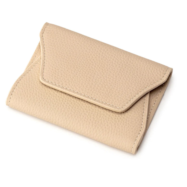 Elie Beaumont Stone Folding Wallet Cardholder