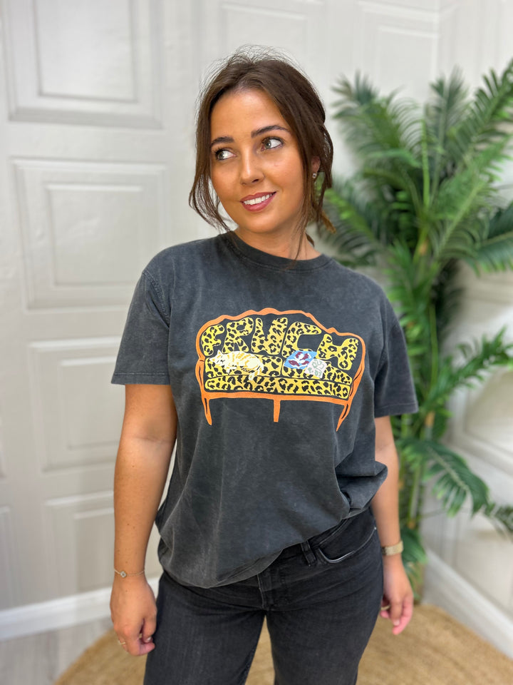 Frnch Paris T-Shirt Stevia Anthracite