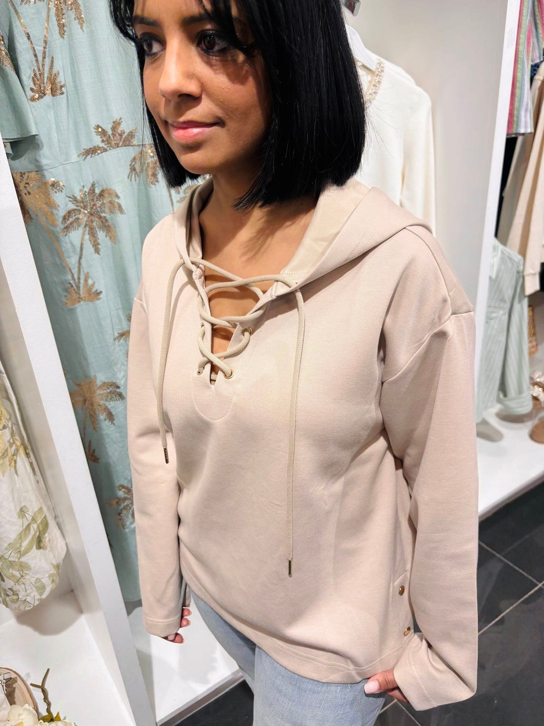 Tiffosi Luca Beige Sweater