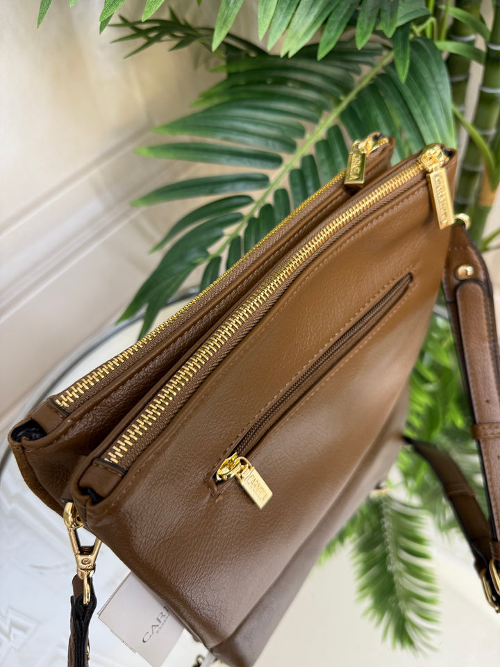 Carmela Tan Crossbody Bag 186174