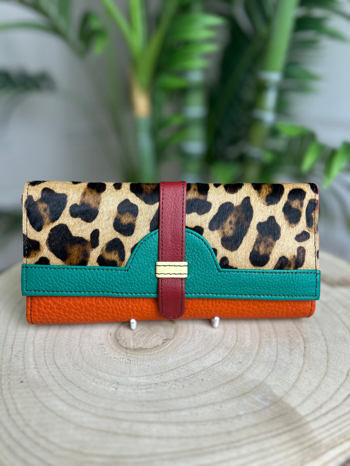 Soruka Half Moon Animal Print Wallet | 687464