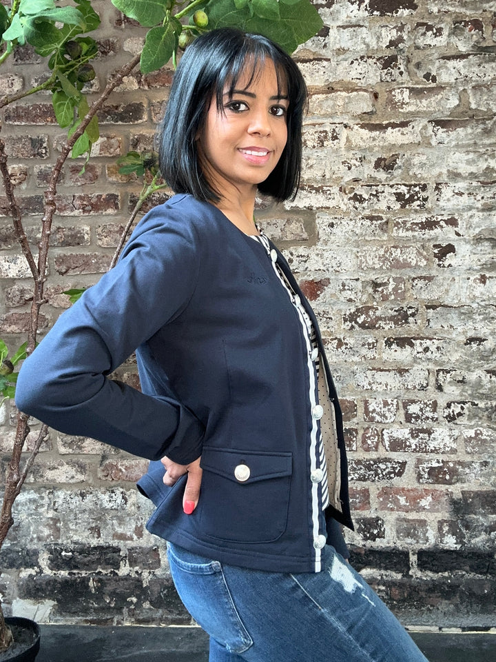 HV Society Sweat Jacket HVSJona Navy