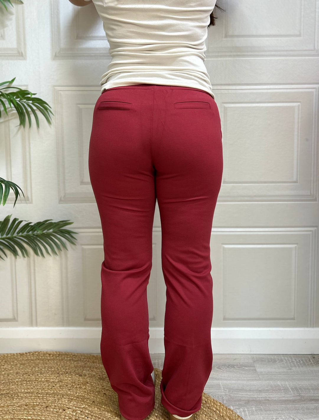 HV Society Ellis Burgundy Joggers