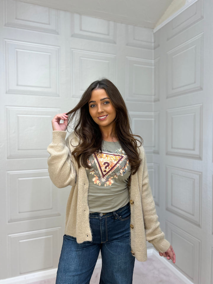 Costa Mani John Cardigan Sand