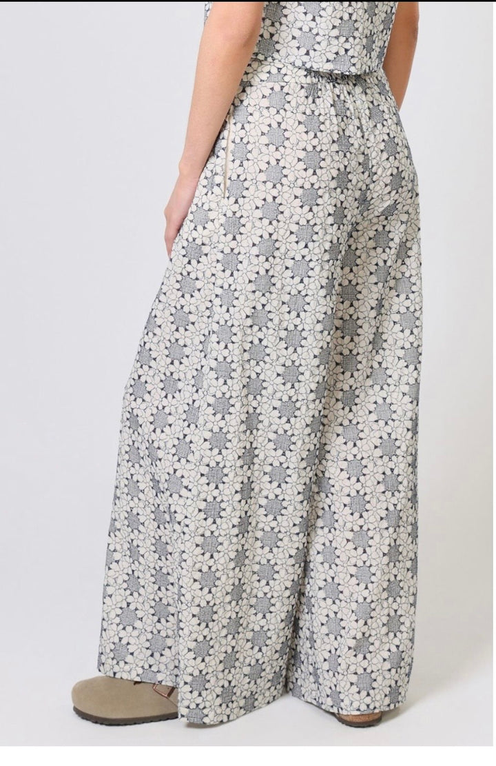 Traffic People Rene Navy Trouser