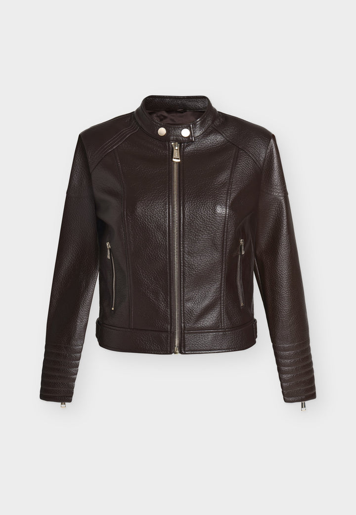 Guess Marlene Caribou Chocco Brown Jacket