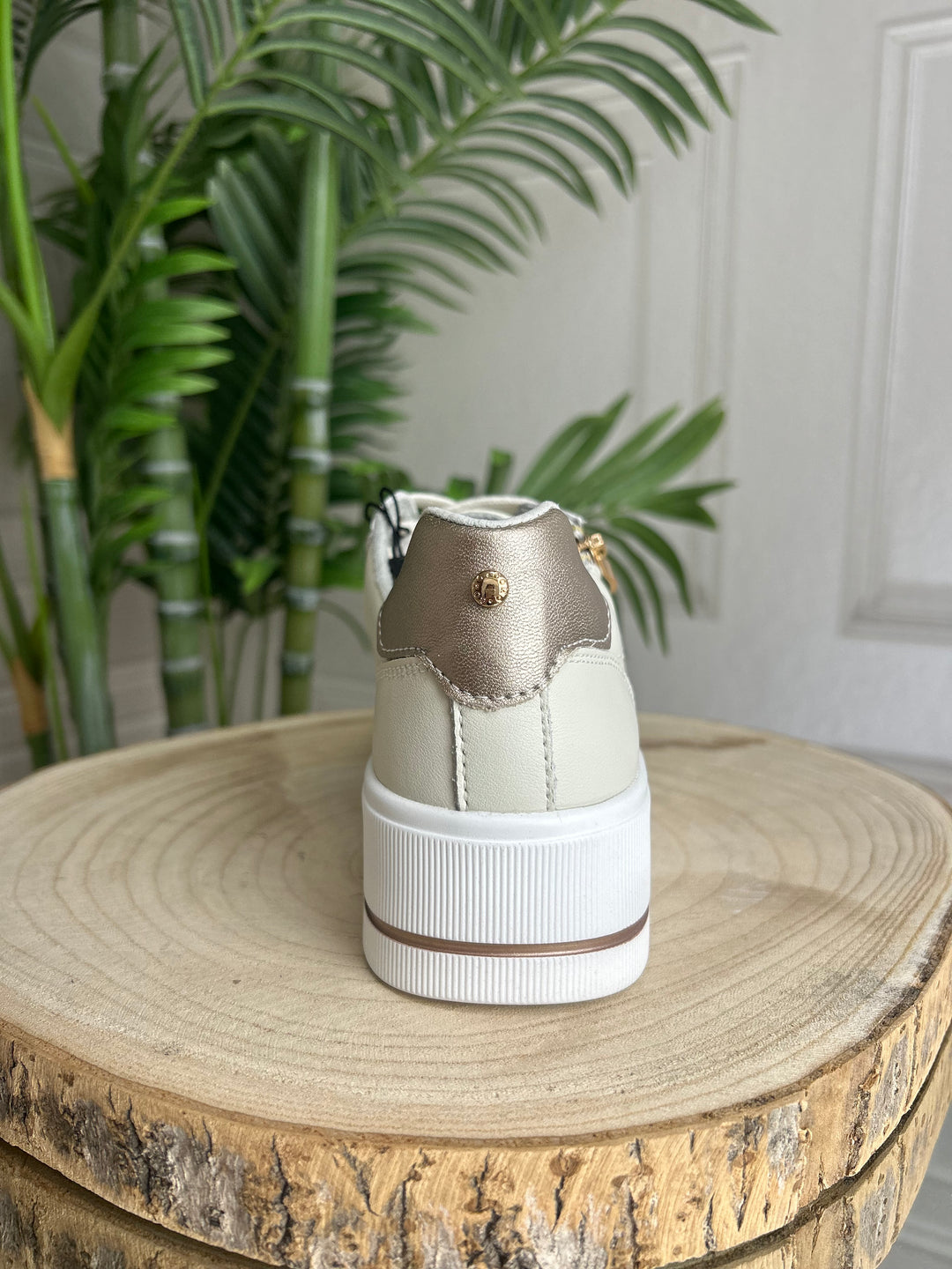 Patrizio Como Ravenna Crema Leopardo Sneaker