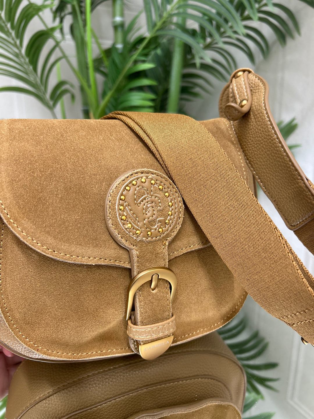 Carmela B.C Camel PU Handbag | 186215