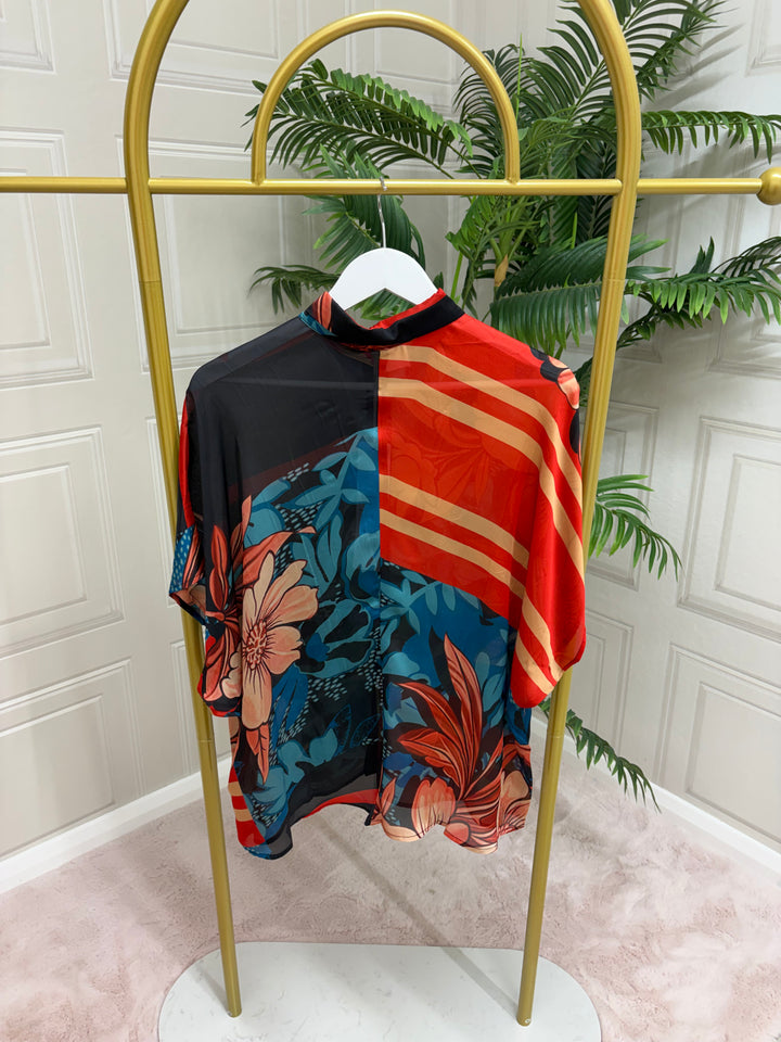 Anonyme Square Sky Shirt