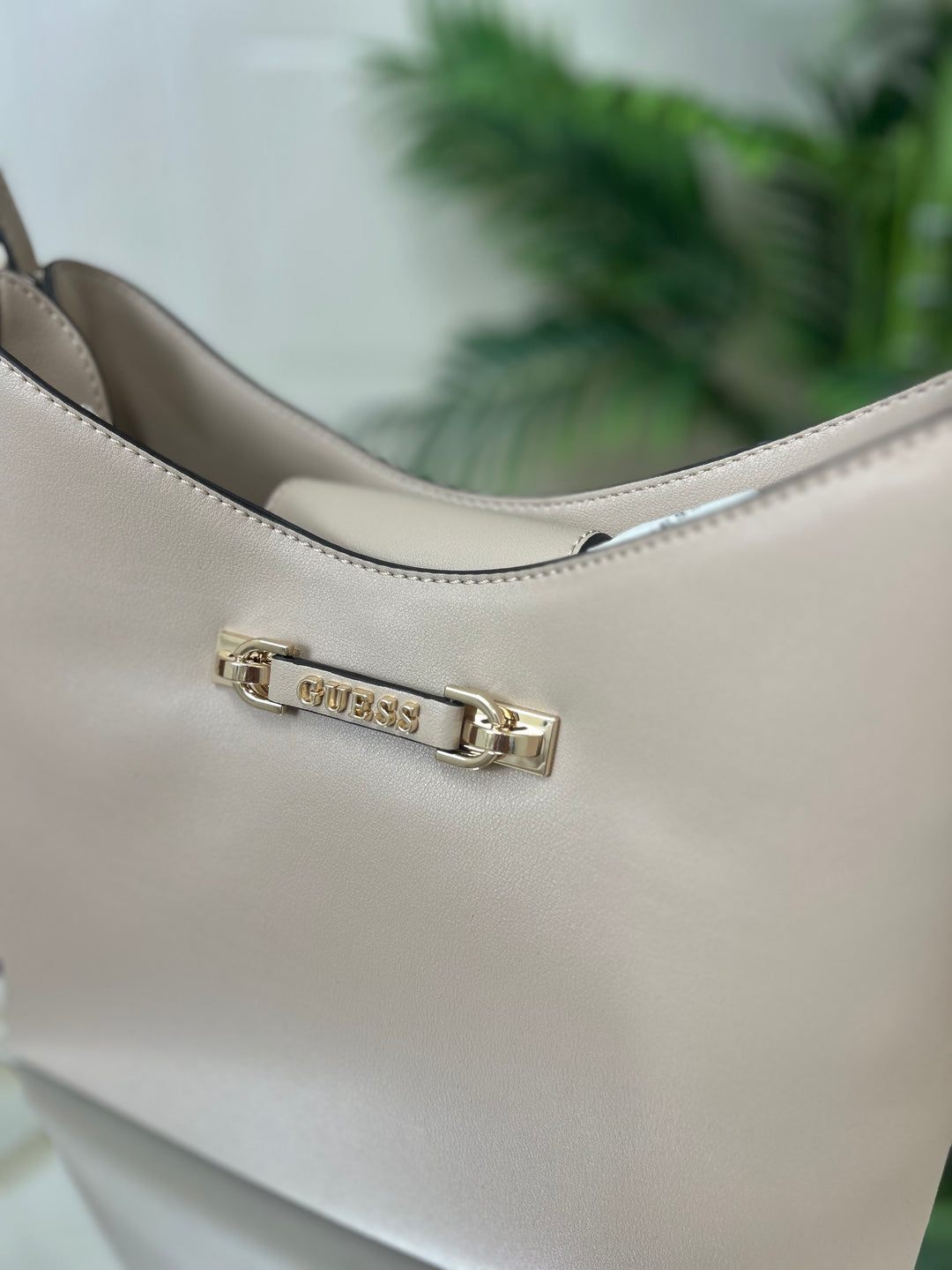 Guess Lefia Simply Taupe Shoulder Bag