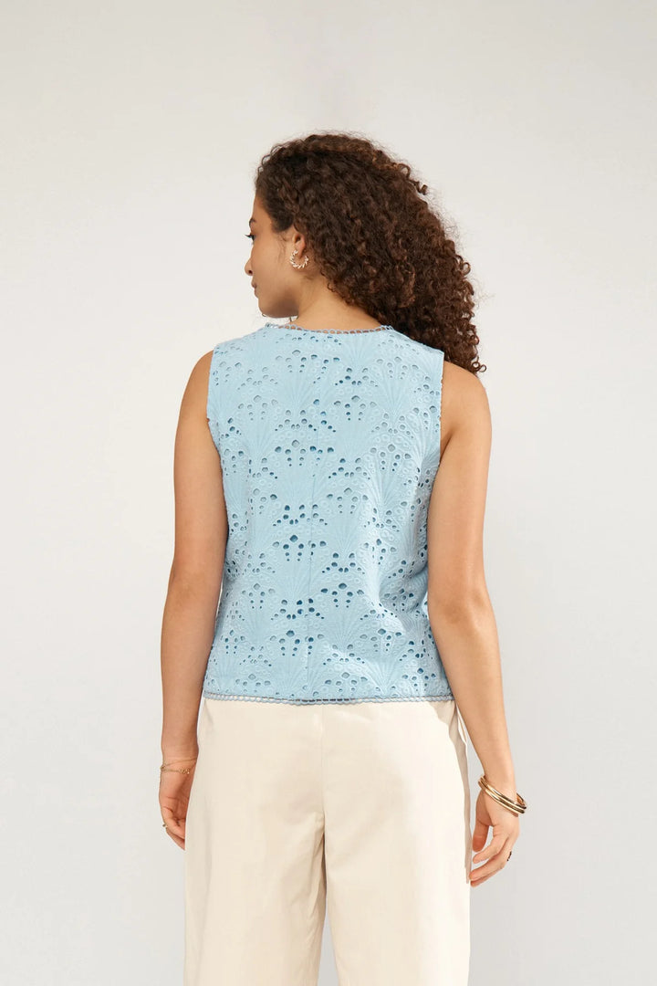 Numph Numaya Placid Blue Vest
