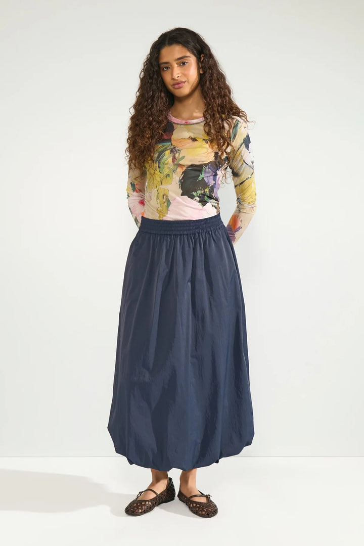 Numph Nualmia Long Sleeve Mesh Top