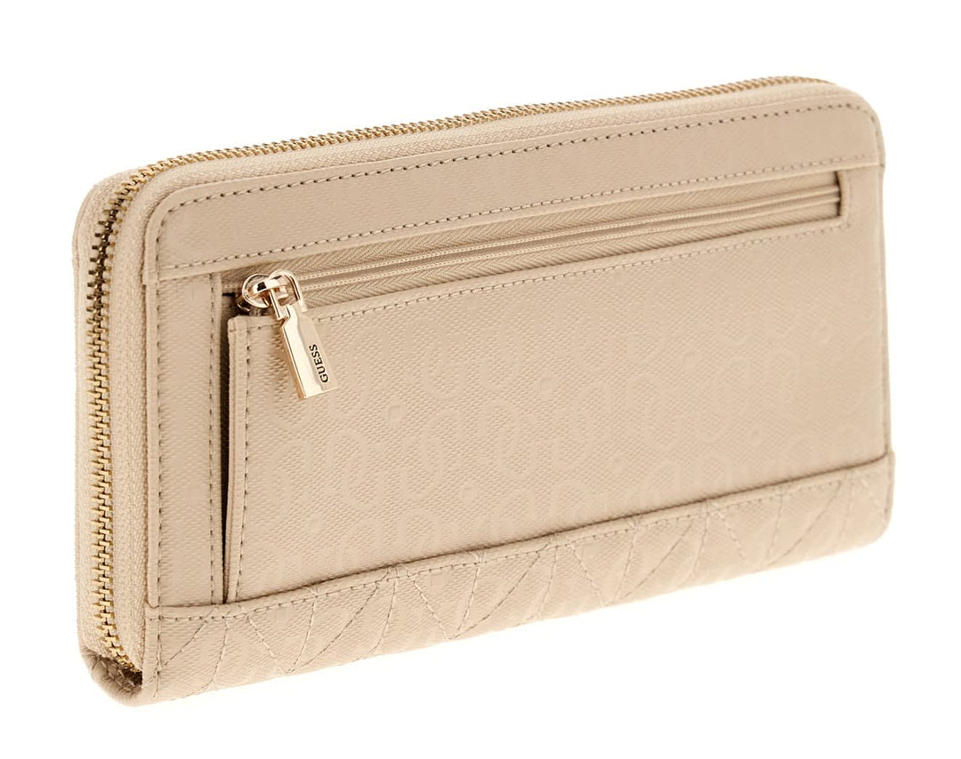 Guess Stacey SLG Light Beige Large Purse