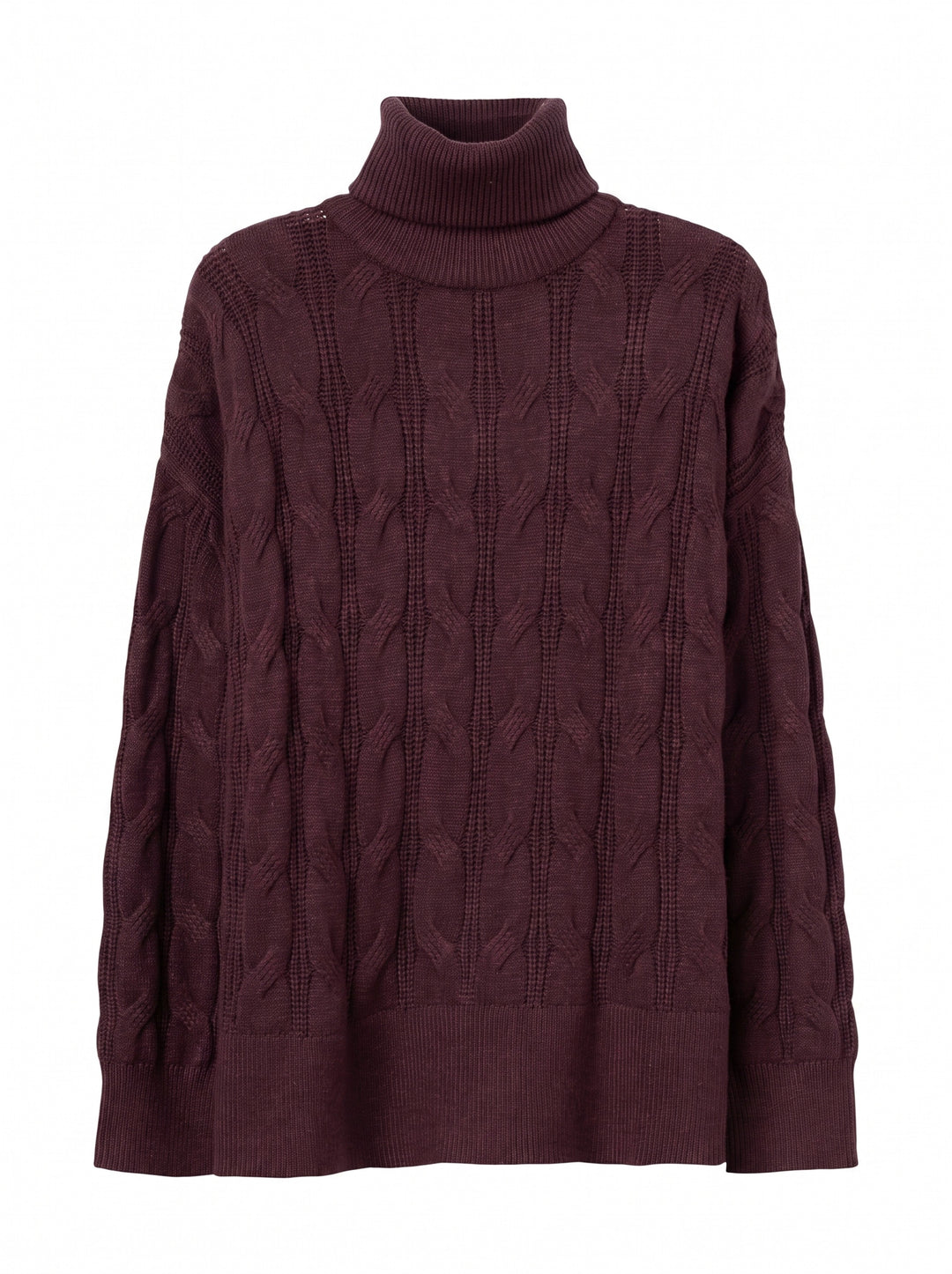 Tiffosi Fixo Brown Chunky Knit Sweater