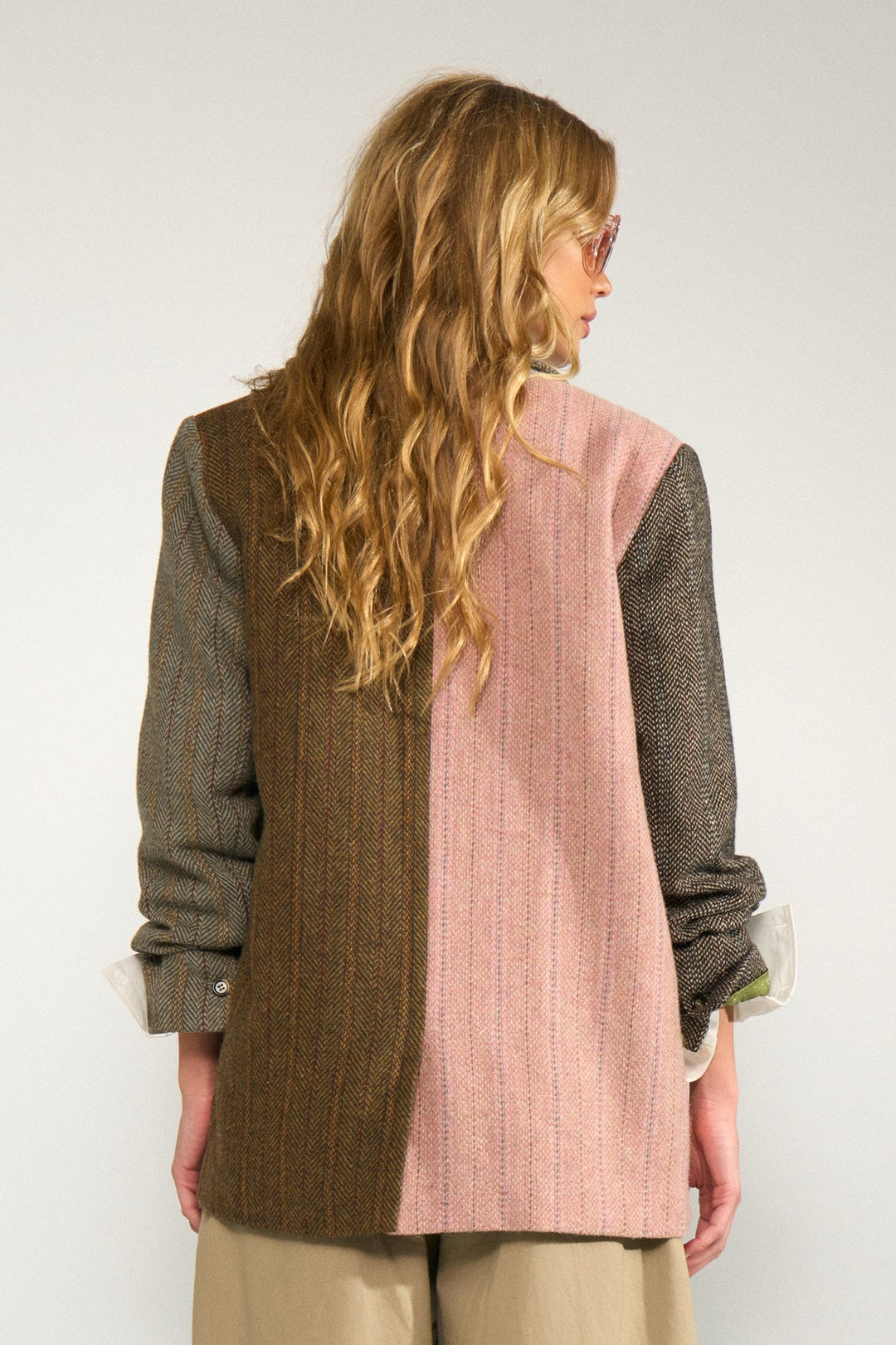 Numph Nuavey Herringbone Blazer | Polignac
