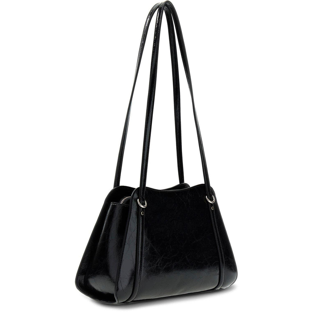 Guess Xena Satchel Shoulder Bag | Black
