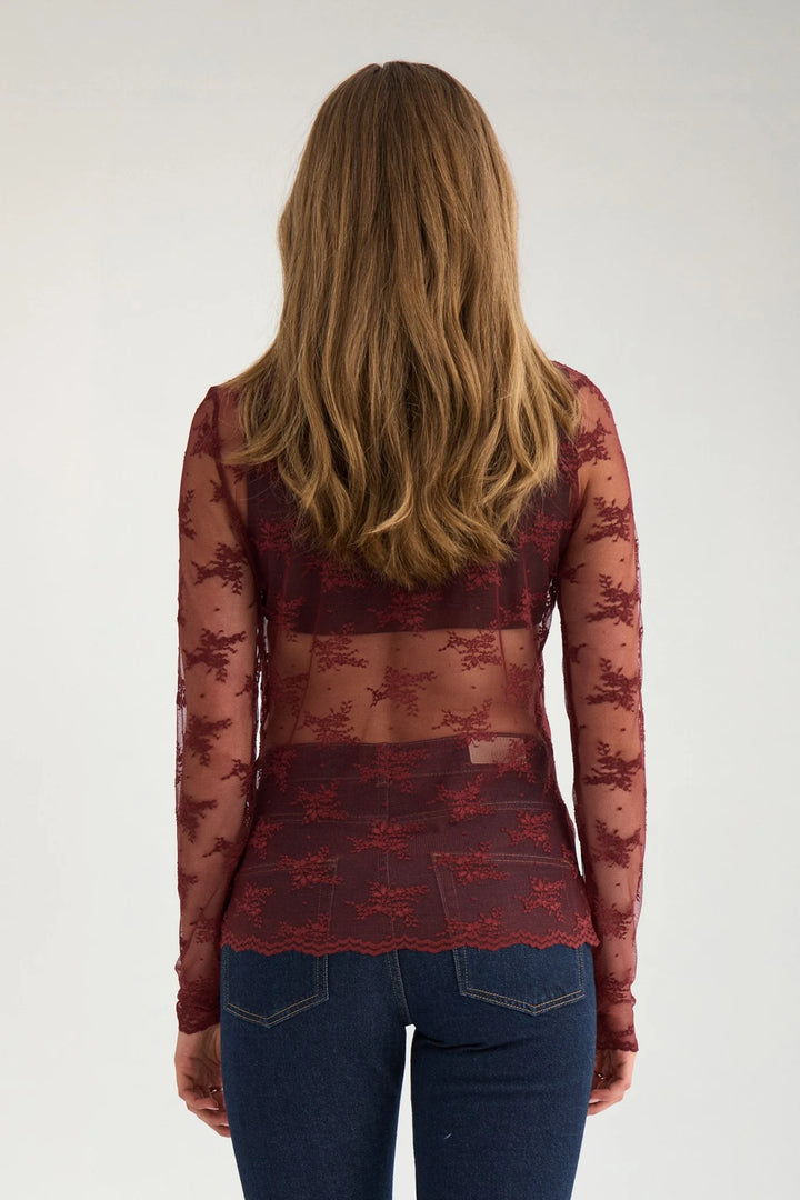 Numph Nunatalia Blouse | Syrah