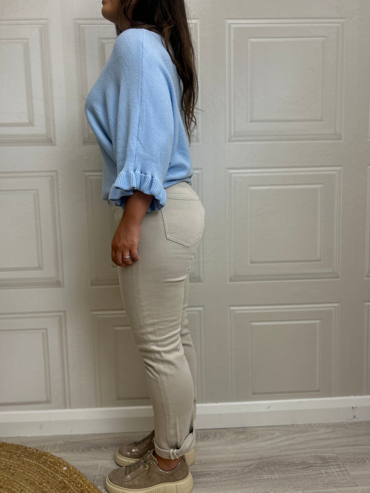Guess Stone Girly Straight High Jean