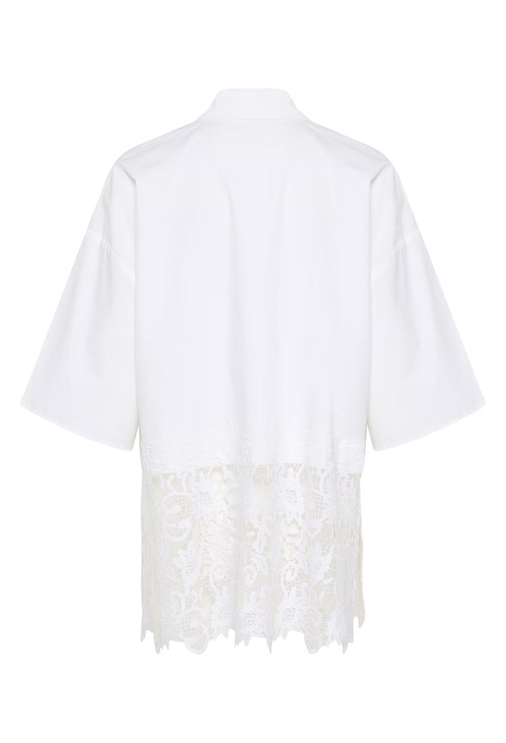 Kaffe Kanala Optical White Shirt