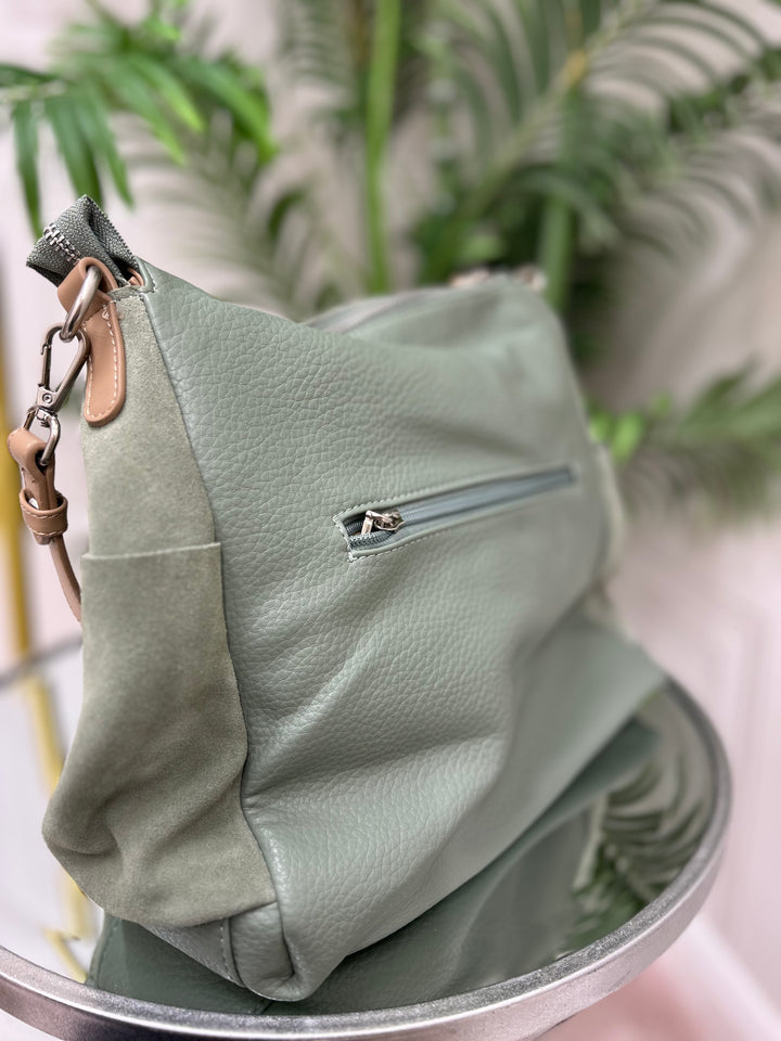 Carmela B.C Kaki Handbag | 186204