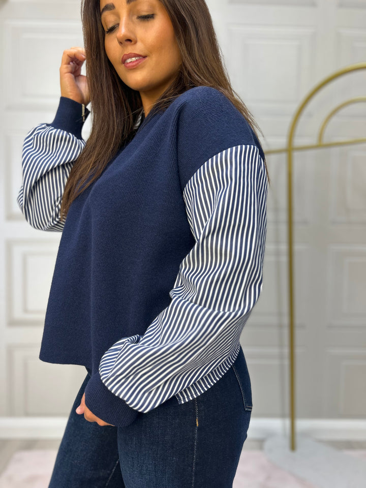 Numph Numarsy Pullover Dark Sapphire