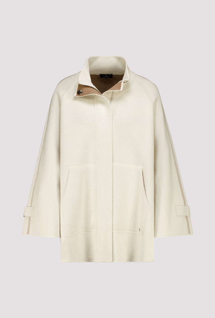 Monari Doubleface Antique White Cardigan
