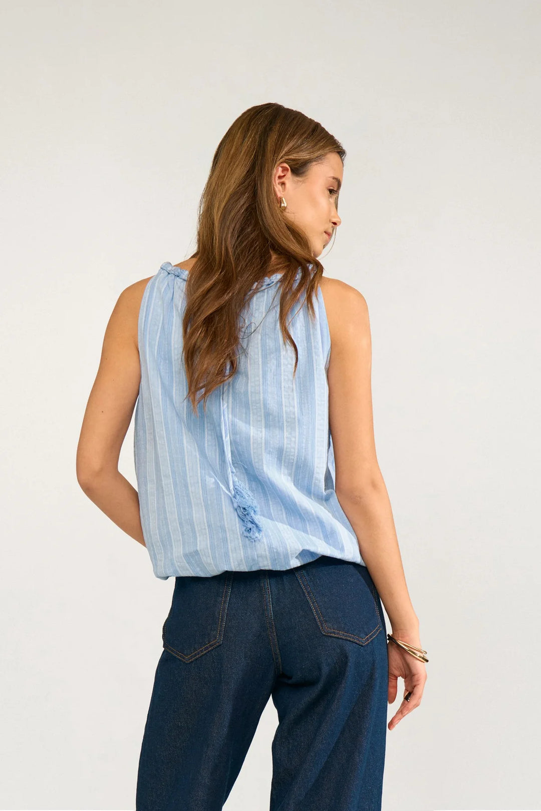 Numph Nucerena Placid Blue Top