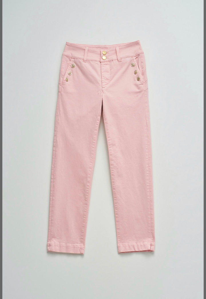 Salsa Pink Secret Cropped Slim - 21011044