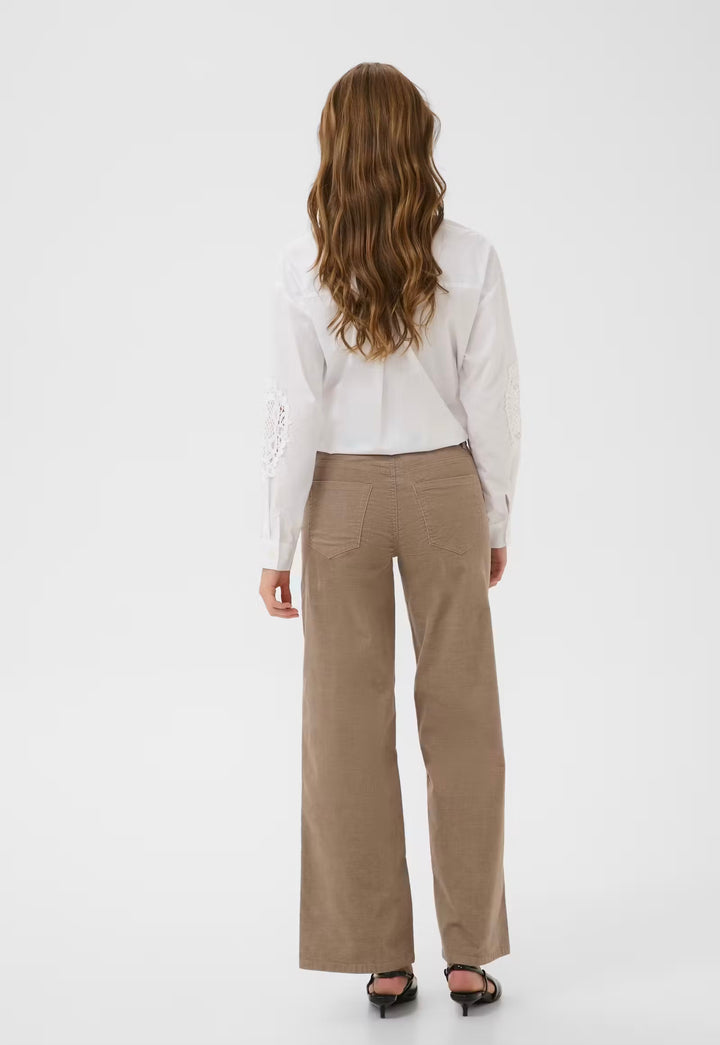Kaffe KAbecca Pocket Pants Desert Taupe